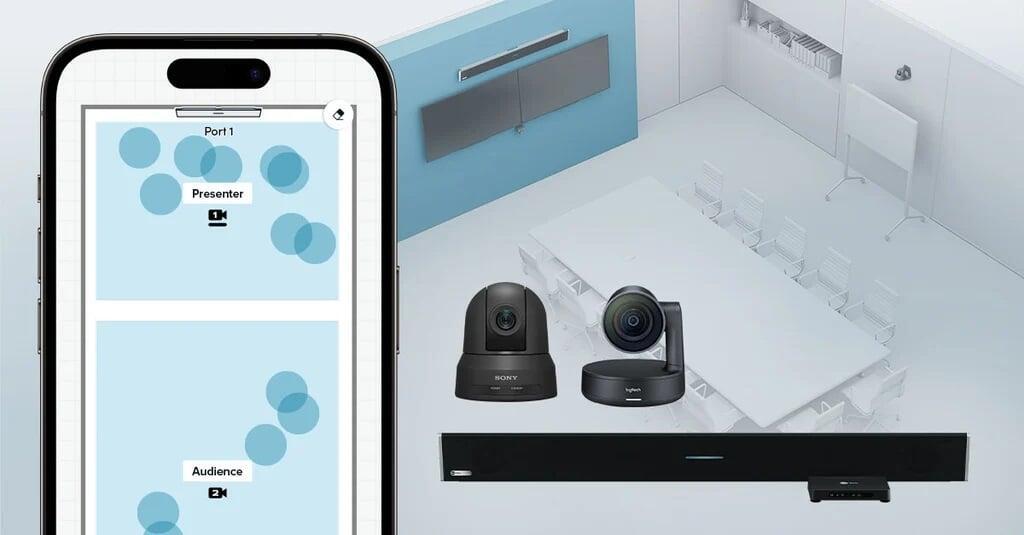 Nureva เพิ่มฟีเจอร์ Coverage Map และ Camera Switching อัตโนมัติในระบบ HDL310