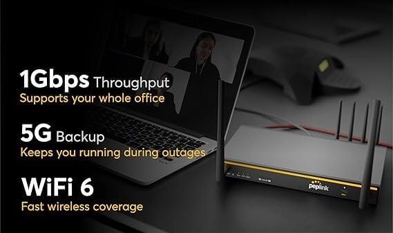 พบกับ Peplink B One 5G — Business-Grade Router