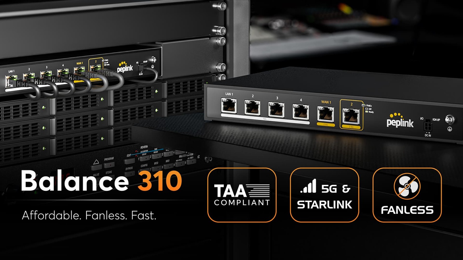 NEW | Peplink Balance 310 — Affordable. Fanless. Fast.
