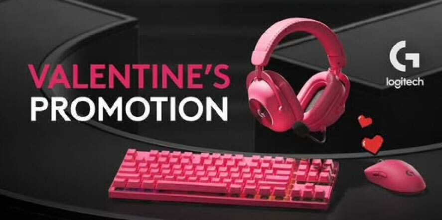 VALENTINE’S PROMOTION – PINK GAMING GEAR