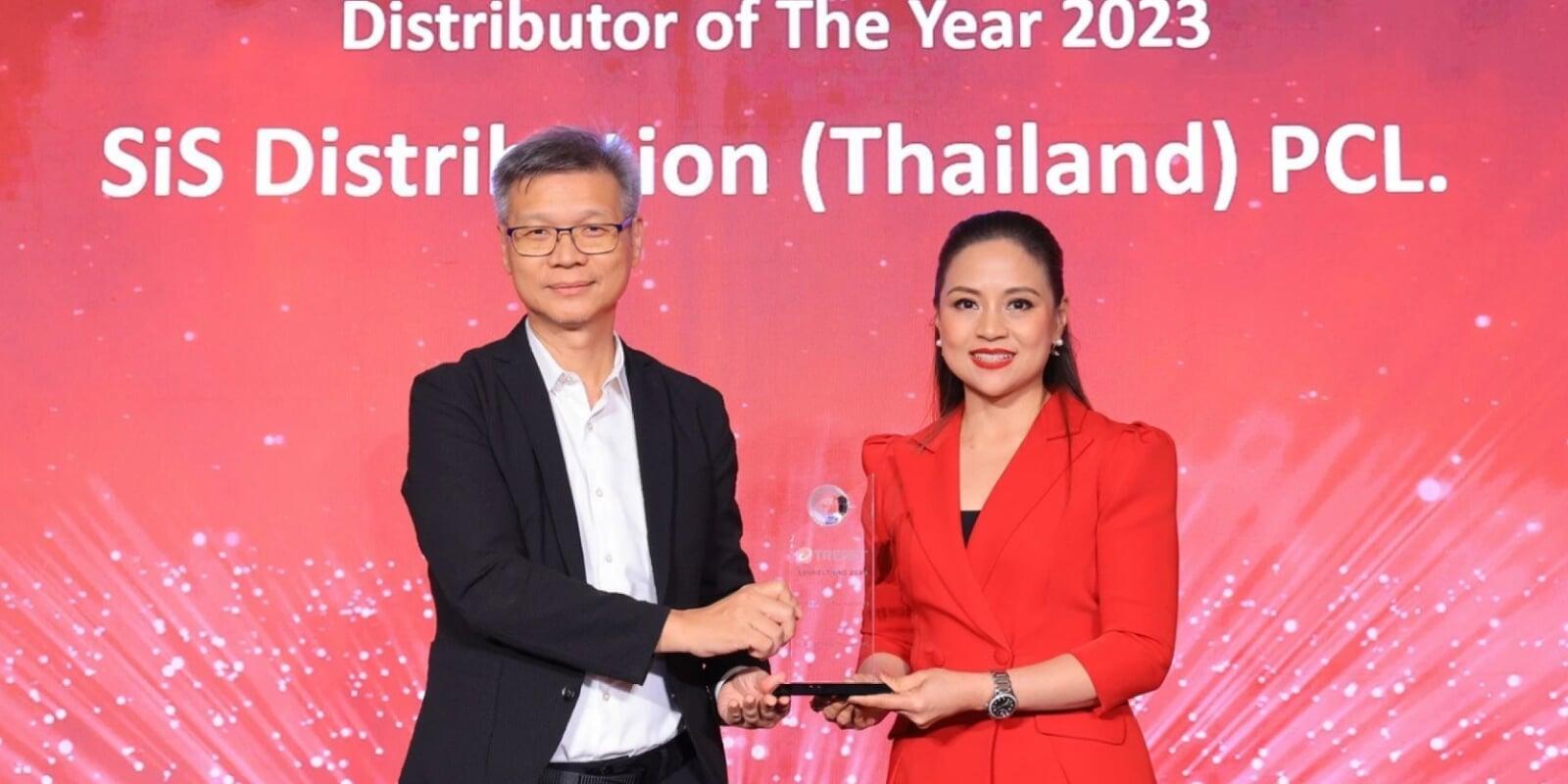 เอสไอเอส ดิสทริบิวชั่น (ประเทศไทย) คว้าสองรางวัลยอดเยี่ยมจาก Trend Micro